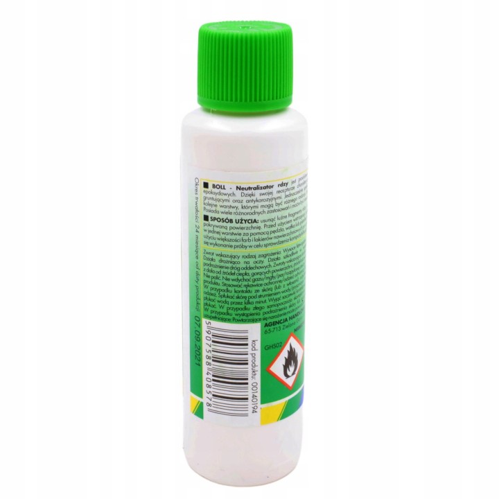 BOLL ŚRODEK NEUTRALIZATOR RDZY 60ML / BOLL