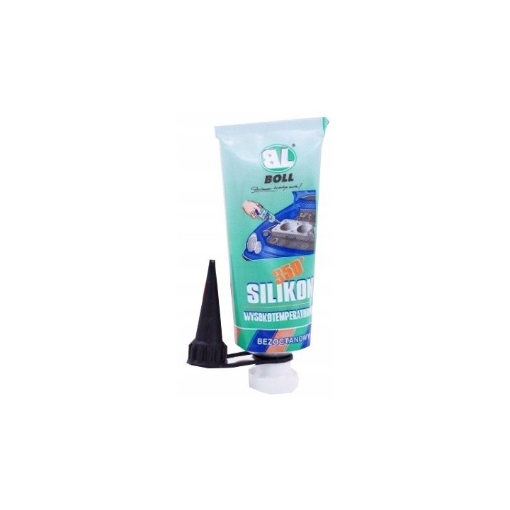 BOLL MASA USZCZELNIAJĄCA (SILIKON) 80ML CZARNA DO 350°C / BOLL