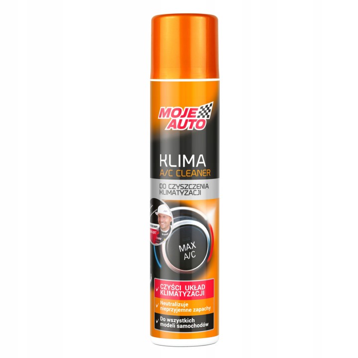 MOJE AUTO ŚRODEK DO CZYSZCZENIA KLIMATYZACJI 300ML / MOJE AUTO / APLIKATOR