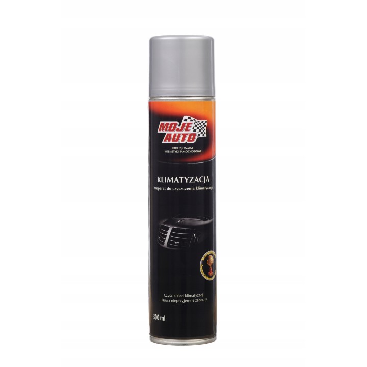 MOJE AUTO ŚRODEK DO CZYSZCZENIA KLIMATYZACJI 300ML / MOJE AUTO / APLIKATOR