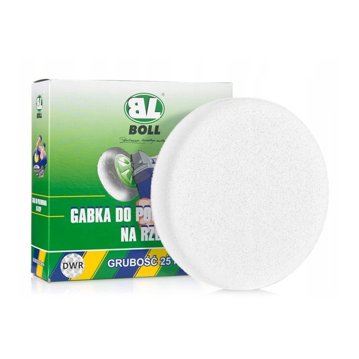 BOLL GĄBKA DO POLEROWANIA ŚR. 150MM / GR. 25MM / ŻÓŁTA / ŚREDNIO TWARDA / N