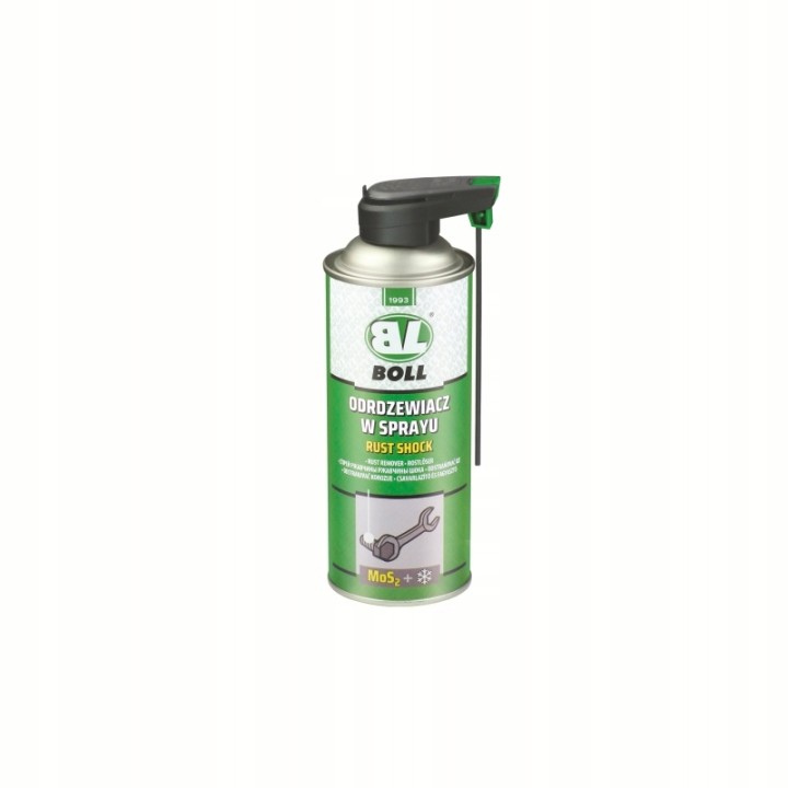 BOLL ODRDZEWIACZ 400ML RUST SHOCK W AEROZOLU ZIMNY PODMUCH Z EFEKTEM ZAMRAŻ