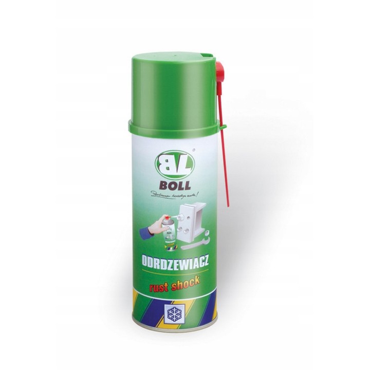 BOLL ODRDZEWIACZ 400ML RUST SHOCK W AEROZOLU ZIMNY PODMUCH Z EFEKTEM ZAMRAŻ