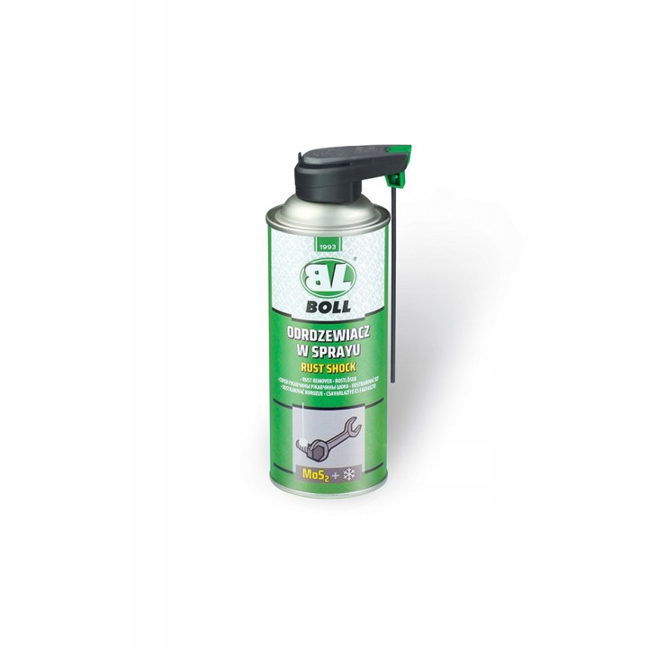BOLL ODRDZEWIACZ 400ML RUST SHOCK W AEROZOLU ZIMNY PODMUCH Z EFEKTEM ZAMRAŻ