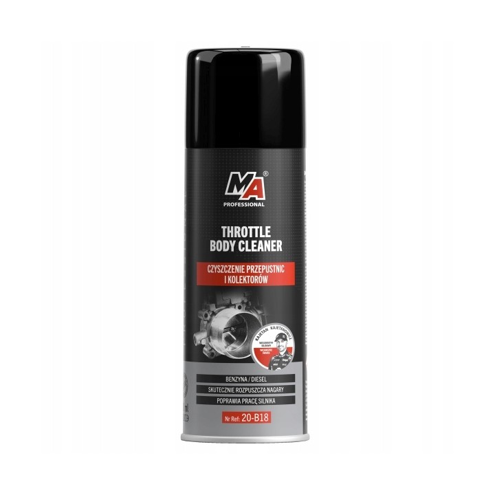 MOJE AUTO ŚRODEK DO CZYSZCZENIA PRZEPUSTNIC 400ML / MA PROFESSIONAL