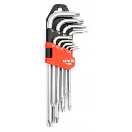 YATO KLUCZE IMBUSOWE TORX T10 - T50, 9 CZ