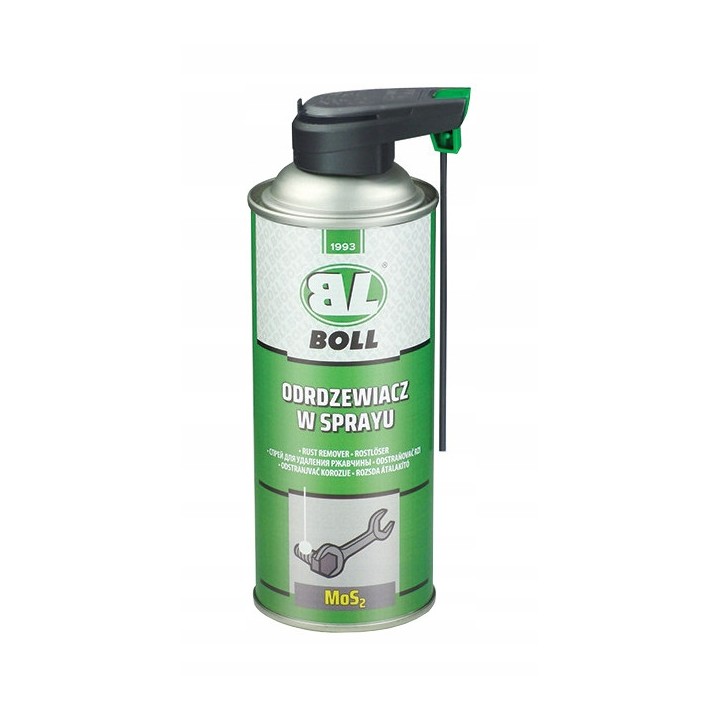 BOLL ODRDZEWIACZ W AEROZOLU 400ML Z MOS2 SMARUJE/ZABEZPIECZA / BOLL