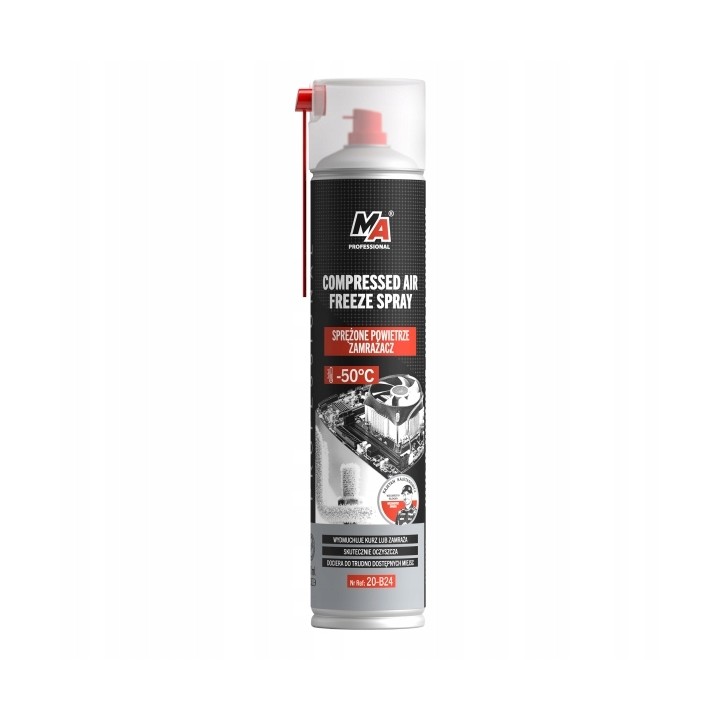 MOJE AUTO SPRĘŻONE POWIETRZE 600ML / Z APLIKATOREM / Z EFEKTEM ZAMRAŻANIA /