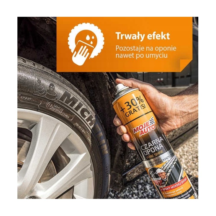 MOJE AUTO ŚRODEK DO KONSERWACJI I NABŁYSZCZANIA OPON 400ML / MOJE AUTO