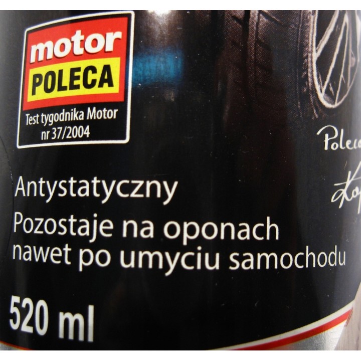 MOJE AUTO ŚRODEK DO KONSERWACJI I NABŁYSZCZANIA OPON 400ML / MOJE AUTO
