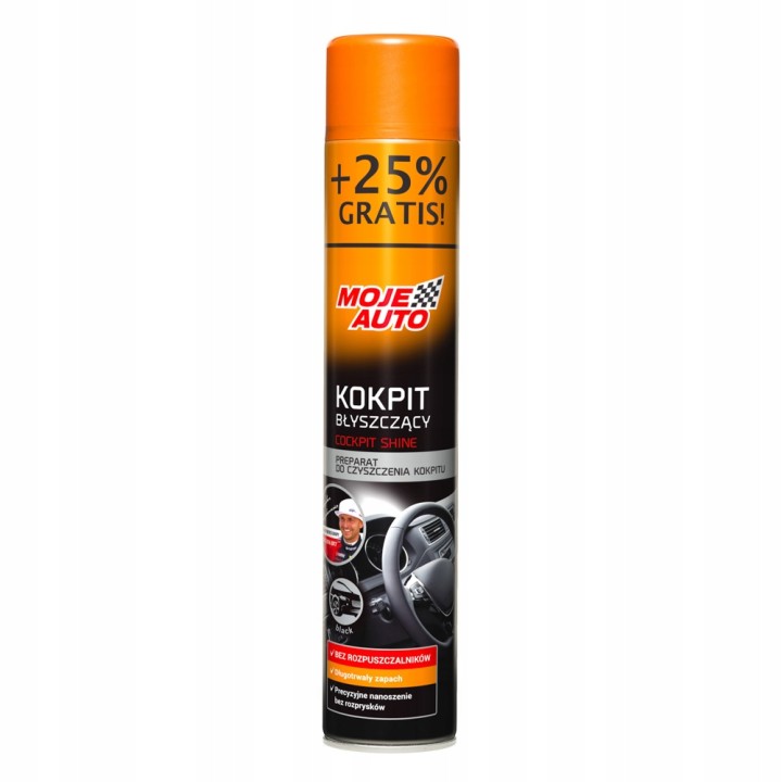 MA ŚRODEK DO KOKPITU BŁYSZCZĄCY BLACK 750ML PLAK