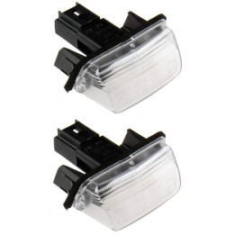 2X LAMPKA TABLICY REJESTRACYJNEJ PEUGEOT CITOREN TOYOTA