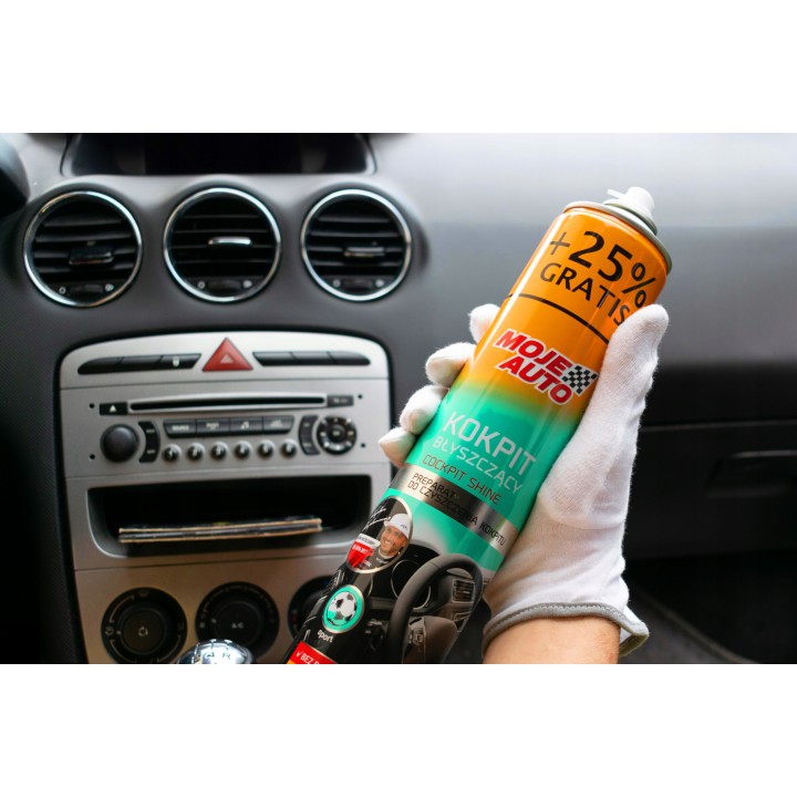MOJE AUTO KOKPIT BŁYSZCZĄCY SPORT 600ML + 25% GRATIS / MOJE AUTO