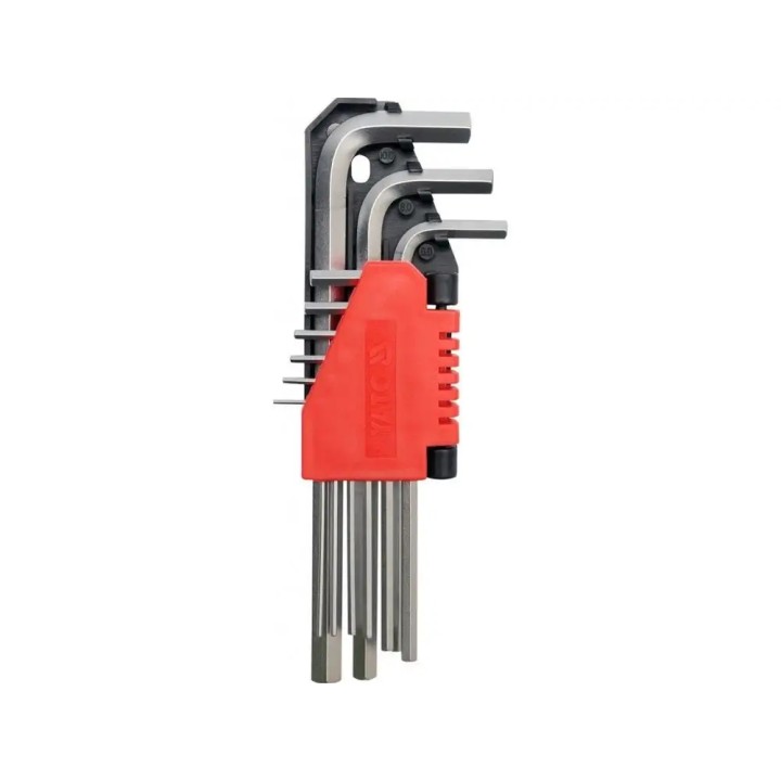 YATO KLUCZE HEX 9CZ. 1,5-10MM CRV