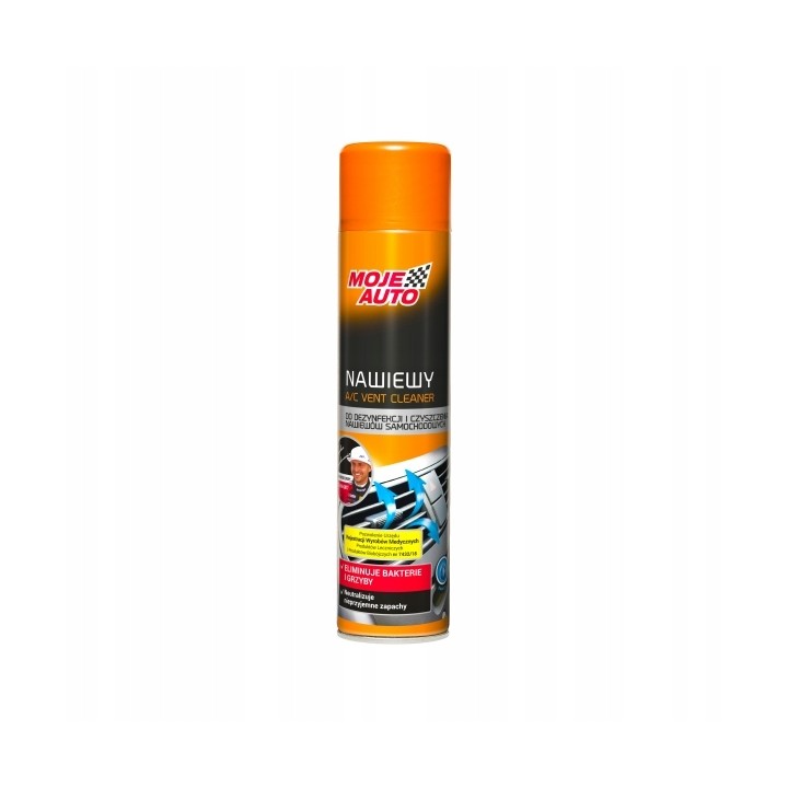 MOJE AUTO ŚRODEK BIOBÓJCZY DO CZYSZCZENIA KLIMATYZACJI 600ML / MOJE AUTO /