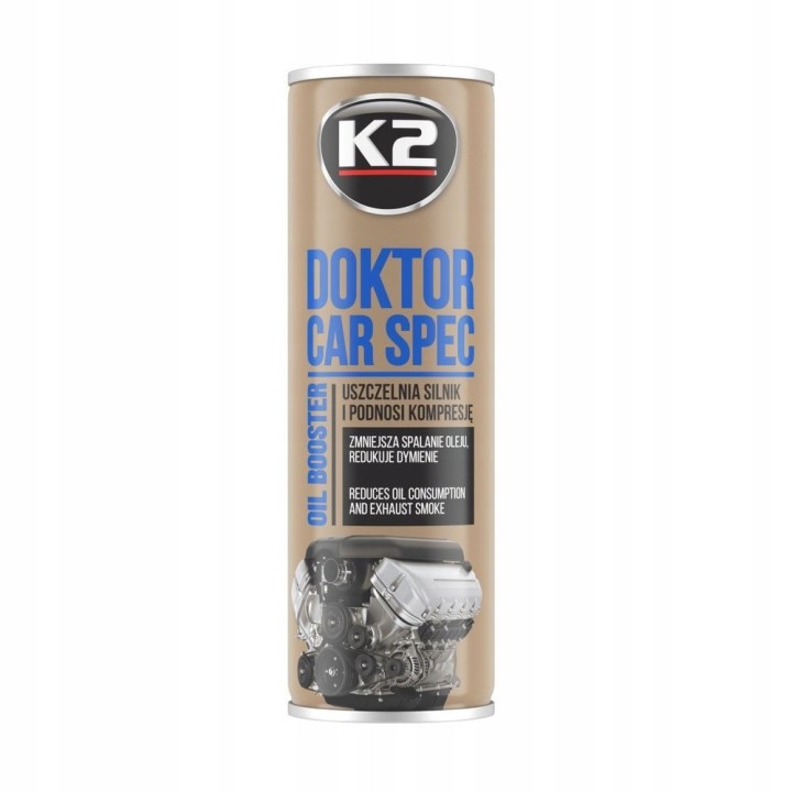 K2 MOTODOKTOR CAR SPEC LIKWIDUJE DYMIENIE KOPCENIE 443ML