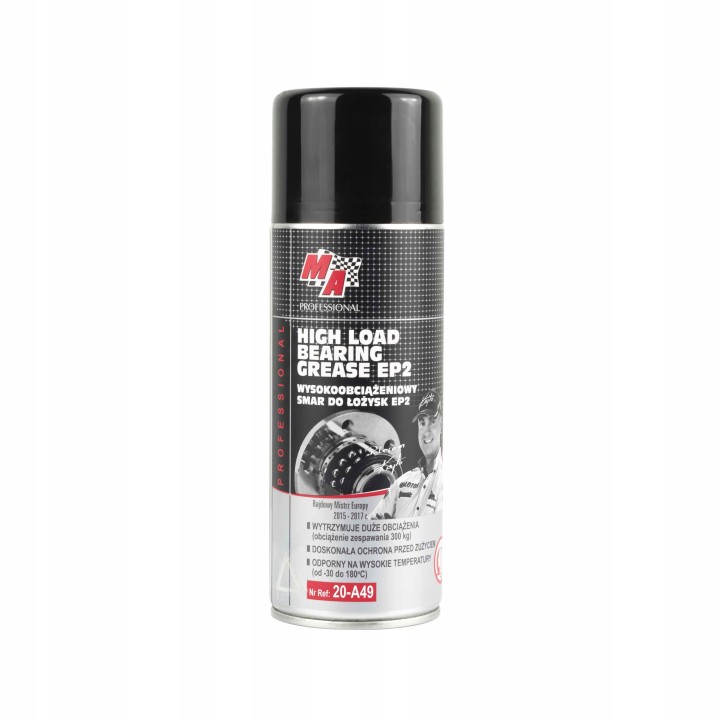 MOJE AUTO SMAR LITOWY BIAŁY 400ML SPRAY WHITE GREASE / MA PROFESSIONAL