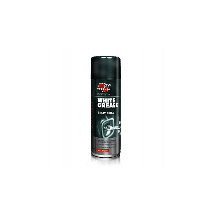 MOJE AUTO SMAR LITOWY BIAŁY 400ML SPRAY WHITE GREASE / MA PROFESSIONAL