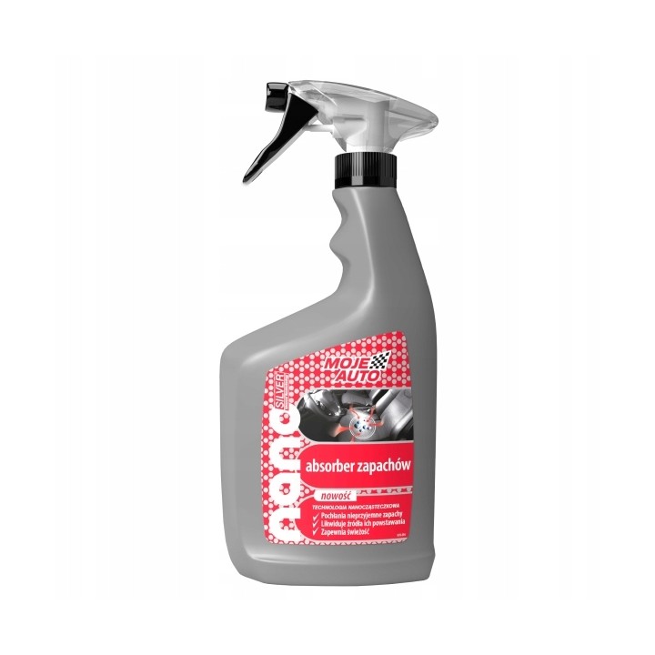 MOJE AUTO ŚRODEK DO NEUTRALIZACJI ZAPACHÓW NANOSILVER 650ML / MOJE AUTO