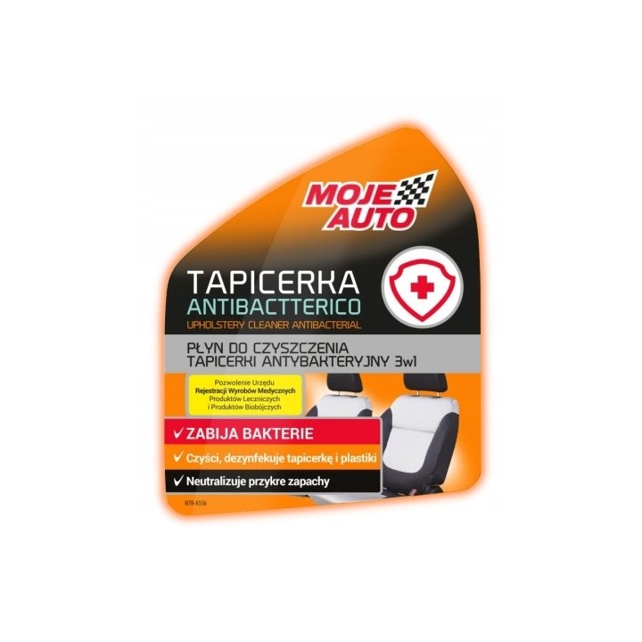 MOJE AUTO ŚRODEK DO CZYSZCZENIA TAPICERKI I ELEMENTÓW PLASTIKOWYCH 750ML AN