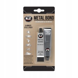 K2 METAL BOND DWUSKŁADNIKOWY SZYBKI KLEJ DO METALU