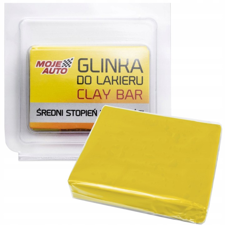 MOJE AUTO GLINKA DO CZYSZCZENIA LAKIERU 60G MAŁA