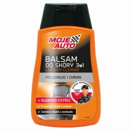 MOJE AUTO ŚRODEK DO CZYSZCZENIA I KONSERWACJI SKÓRY 250ML BALSAM 3 W 1 / MO