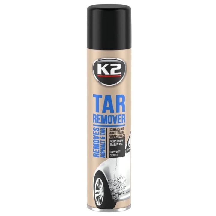 K2 TAR remover Usuwa asfalt I żywicę smołę 300 ML