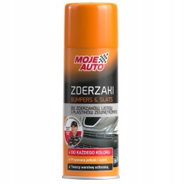 MOJE AUTO ŚRODEK DO KONSERWACJI ZDERZAKÓW 400ML (NABŁYSZCZAJĄCY BEZBARWNY)