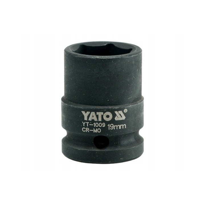 YATO NASADKA 1/2" UDAROWA 19 MM X 39 MM 6-KĄTNA KRÓTKA