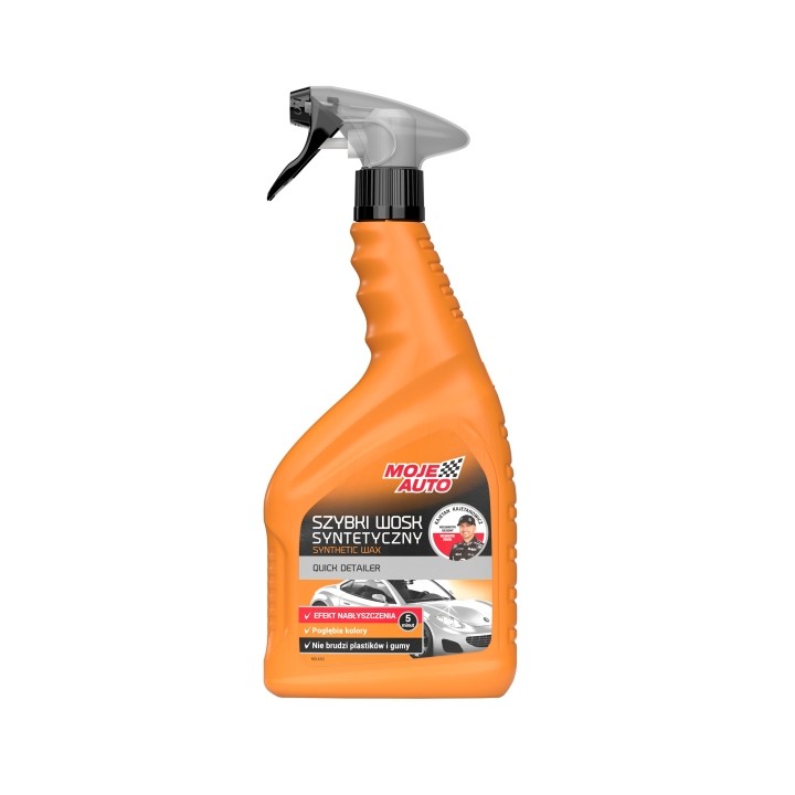 MOJE AUTO WOSK W PŁYNIE 750ML SYNTETYCZNY ATOMIZER / SZYBKI WOSK / MOJE AUT