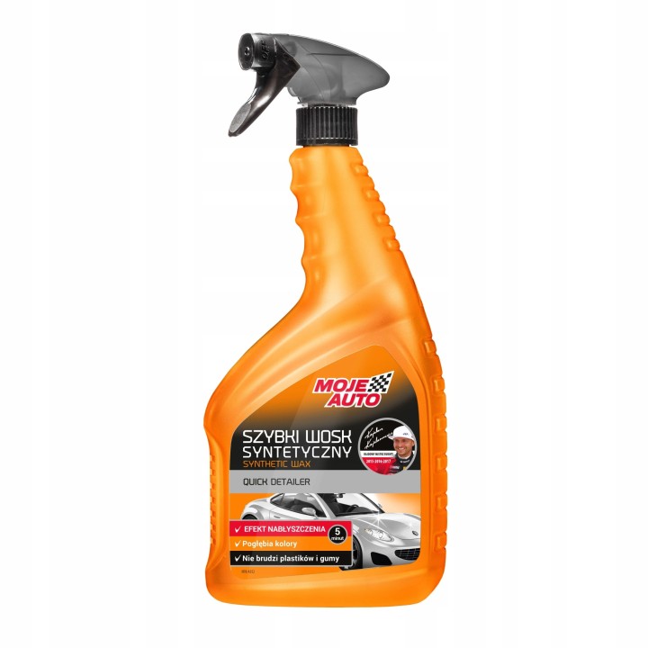 MOJE AUTO WOSK W PŁYNIE 750ML SYNTETYCZNY ATOMIZER / SZYBKI WOSK / MOJE AUT