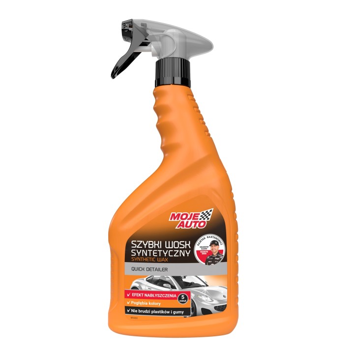 MOJE AUTO WOSK W PŁYNIE 750ML SYNTETYCZNY ATOMIZER / SZYBKI WOSK / MOJE AUT