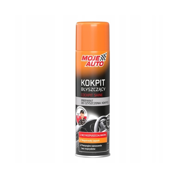 MOJE AUTO KOKPIT BŁYSZCZĄCY BLACK 500ML / MOJE AUTO