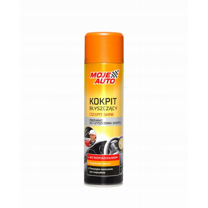 MOJE AUTO KOKPIT BŁYSZCZĄCY WANILIOWY 500ML / MOJE AUTO