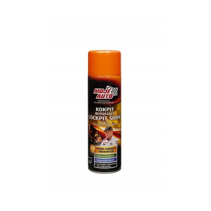 MOJE AUTO KOKPIT BŁYSZCZĄCY WANILIOWY 500ML / MOJE AUTO