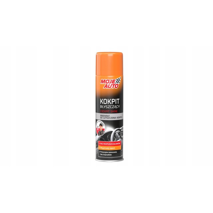 MOJE AUTO KOKPIT BŁYSZCZĄCY BLACK 500ML / MOJE AUTO