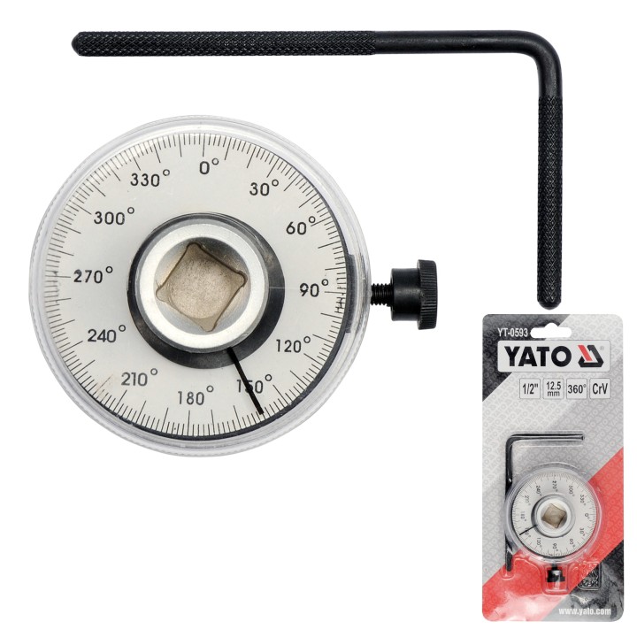 YATO KĄTOMIERZ DO DOKRĘCANIA ŚRUB 1/2" 360°