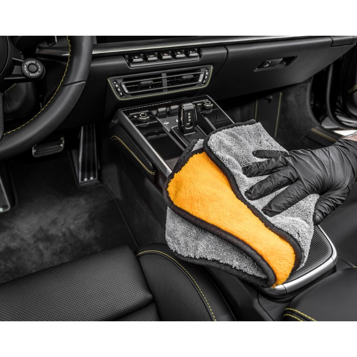 MOJE AUTO ŚCIERECZKA MIKROFIBRA DWUWARSTWOWA 41X41CM / MOJE AUTO DETAILER