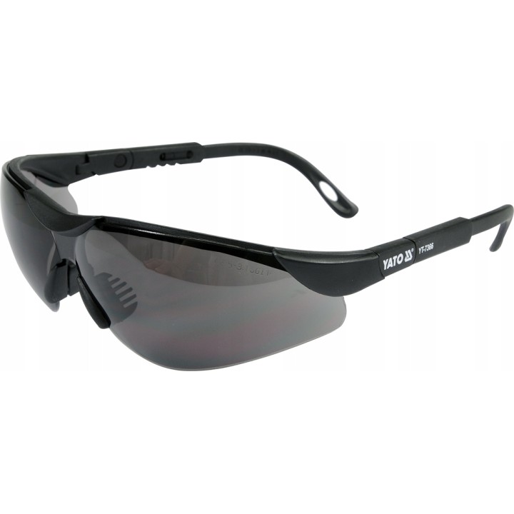 YATO OKULARY OCHRONNE SZARE TYP 91659