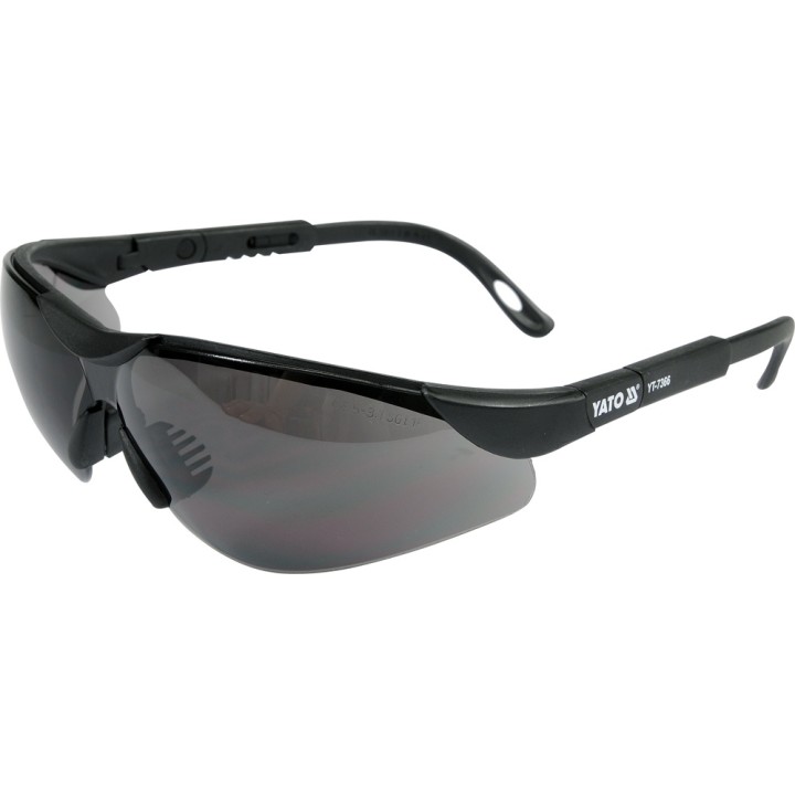 YATO OKULARY OCHRONNE SZARE TYP 91659