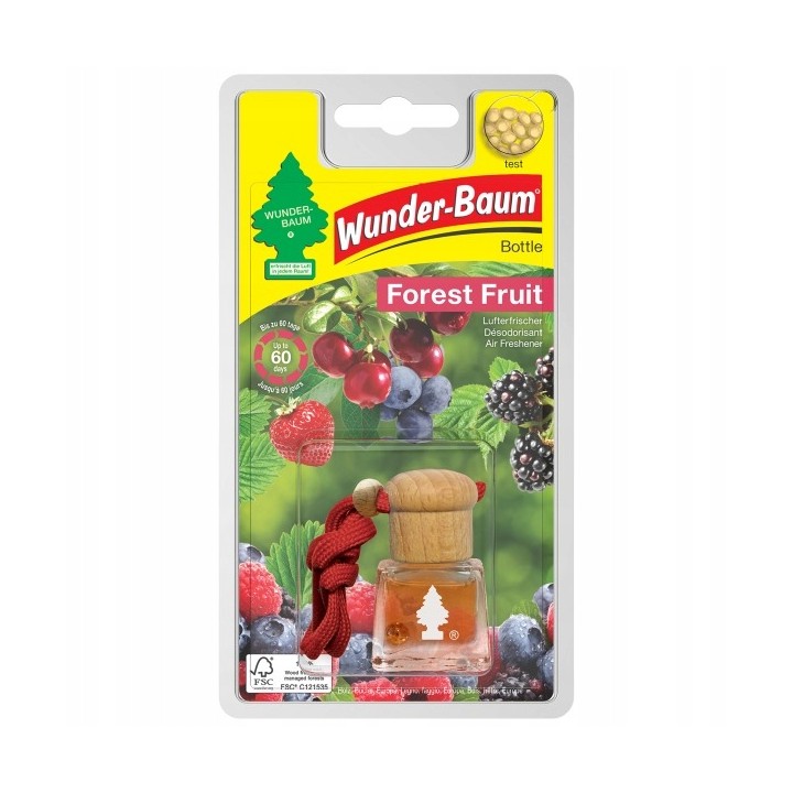 WUNDER-BAUM ZAPACH BOTTLE FOREST FRUIT 4,5 ML / WUNDER-BAUM