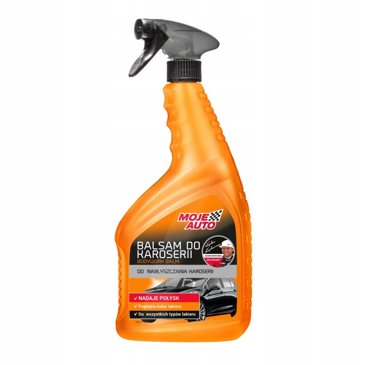 MOJE AUTO WOSK W PŁYNIE 650ML BALSAM ATOMIZER DO KAROSERII / MOJE AUTO