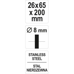 YATO SZCZOTKA DRUCIANA CYLINDRYCZNA 26MM