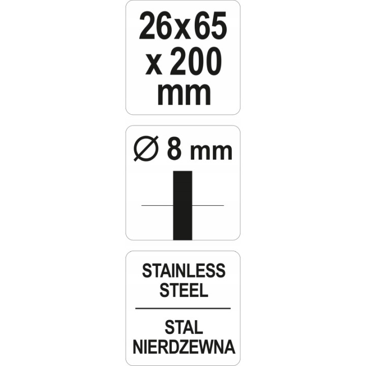 YATO SZCZOTKA DRUCIANA CYLINDRYCZNA 26MM