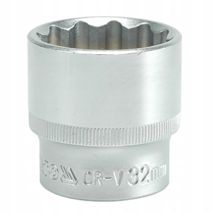 YATO NASADKA 1/2" 32 MM 12-KĄTNA KRÓTKA
