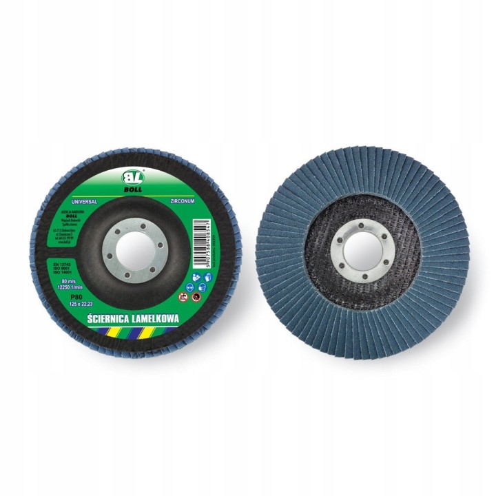 BOLL ŚCIERNICA LAMELKOWA 125X22-95A-P40 (1SZT.)