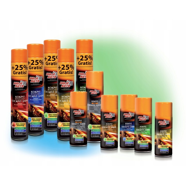 MOJE AUTO ŚRODEK DO CZYSZCZENIA SZYB 650ML PIANKA / MOJE AUTO