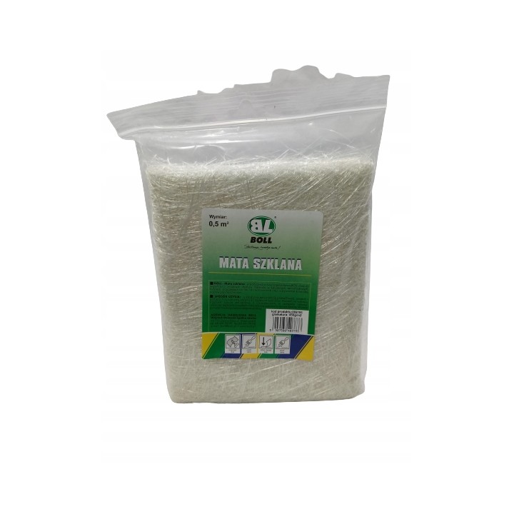 BOLL MATA SZKLANA 450G/M2 , WYMIAR 0,5M2 / BOLL