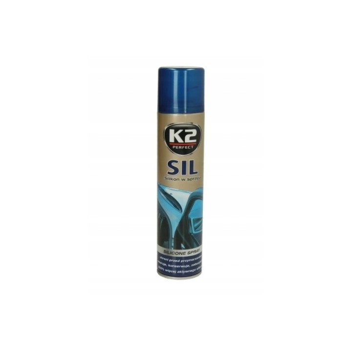 K2 SIL - SILIKON W SPRAYU DO USZCZELEK GUMY 300mL